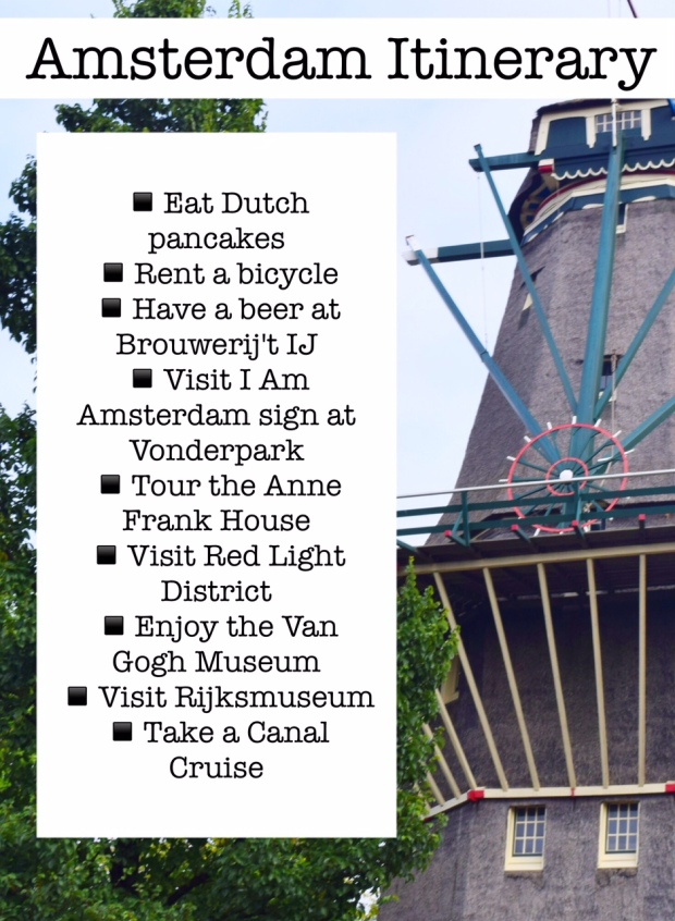 what to do while you are in amsterdam