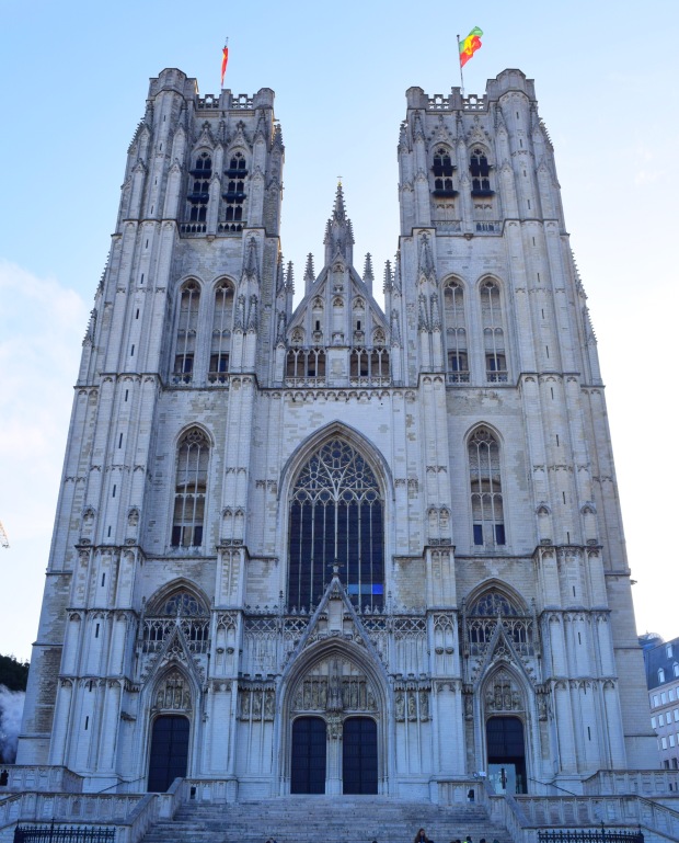 Belgium Cathedral- Sight Seeing in Brussels